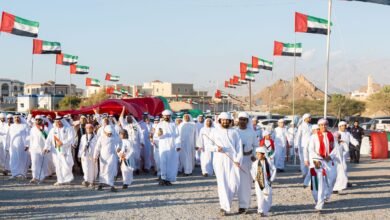 لجنة الاحتفالات بالفجيرة تحتفي بعيد الاتحاد الـ53 في "الطويين"