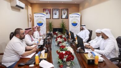 نادي الشارقة يبحث الاستعدادات لبطولة غرب آسيا للكاراتيه