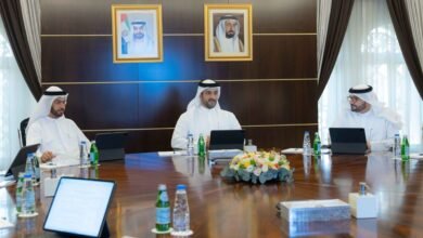 سلطان بن أحمد القاسمي يترأس الاجتماع الأول لمجلس القضاء