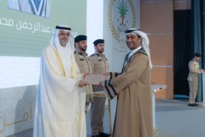 ولي عهد الشارقة يشهد حفل تخريج الفوج الـ2 من طلبة الدكتوراة والـ 6 من طلبة الماجستير بأكاديمية الشارقة للعلوم الشرطية