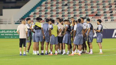 الأبيض الأولمبي يبدأ معسكره الداخلي في رأس الخيمة