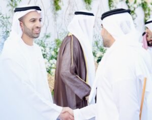 ولي عهد رأس الخيمة يحضر أفراح النعيمي والمعلا