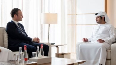 رئيس الدولة يستقبل وفد "شركة الإمارات للطاقة النووية" رئيس الدولة يستقبل رئيس مجلس الوزراء وزير خارجية قطر مكتوم بن محمد يستقبل رئيس مجلس إدارة "روتشيلد آند كو"