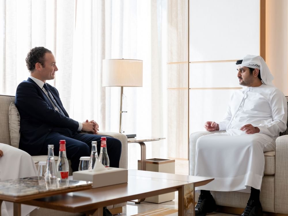 رئيس الدولة يستقبل وفد "شركة الإمارات للطاقة النووية" رئيس الدولة يستقبل رئيس مجلس الوزراء وزير خارجية قطر مكتوم بن محمد يستقبل رئيس مجلس إدارة "روتشيلد آند كو"