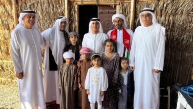 سالم بن سلطان القاسمي يحضر احتفالية خاصة بعيد الاتحاد الـ53 تحت شعار " تراثنا نفخر به "