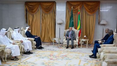 شخبوط بن نهيان يهنئ رئيس موريتانيا بعيد الاستقلال الوطني