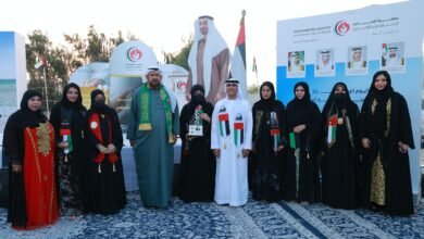 سالم بن سلطان القاسمي يشهد احتفالية بعيد الاتحاد