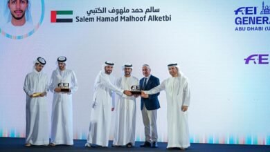 لإمارات تكرم أصحاب الإنجازات في رياضة الفروسية 2024