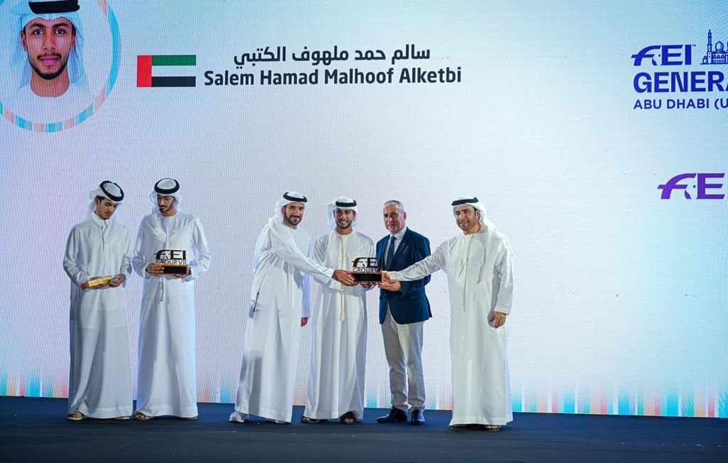 لإمارات تكرم أصحاب الإنجازات في رياضة الفروسية 2024