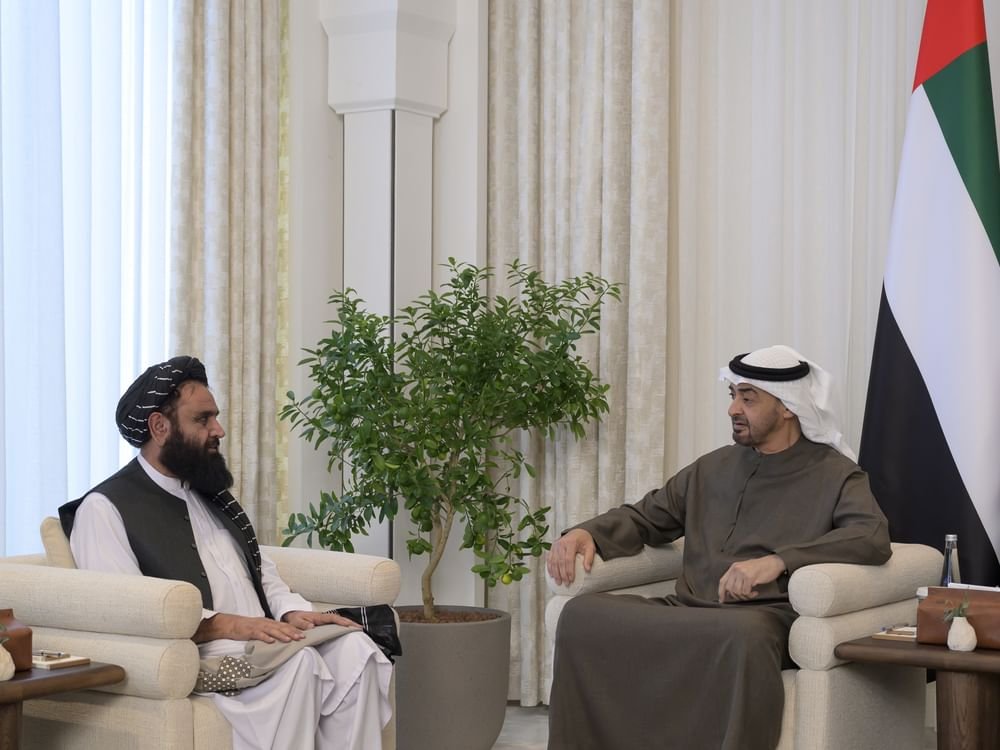 رئيس الدولة يستقبل سفير أفغانستان