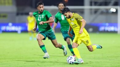 فوز كلباء وتعادل النصر مع الوحدة في دوري أدنوك للمحترفين