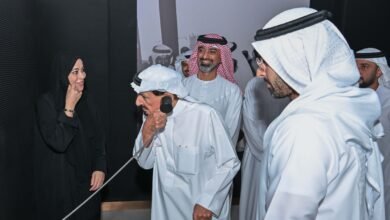 حميد بن راشد يفتتح معرض "لمحة عن متحف زايد الوطني" بعجمان