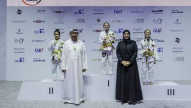 "الشارقة للدفاع عن النفس" يتصدر منافسات الأشبال في بطولة أبوظبي العالمية لمحترفي الجوجيتسو