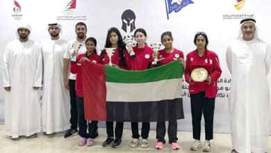 منتخب الإمارات بطلاً لــ" عربية الشراع الحديث للفتيات "بالبحرين