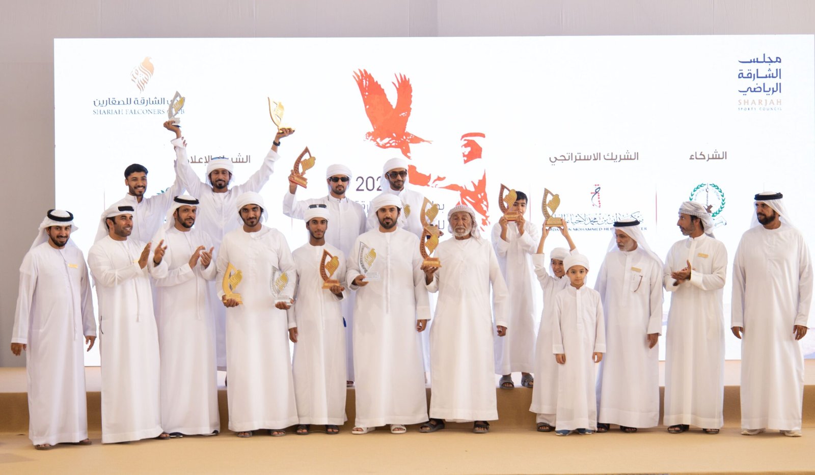 انطلاق بطولة نادي الشارقة للصقارين للتلواح 2024