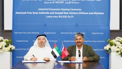"حرة الحمرية بالشارقة" تستقطب شركة سيجال السنغافورية للصناعات البحرية