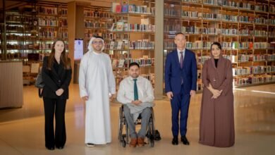 فاهم القاسمي يبحث مع وفد فرنسي تعزيز الروابط الثقافية