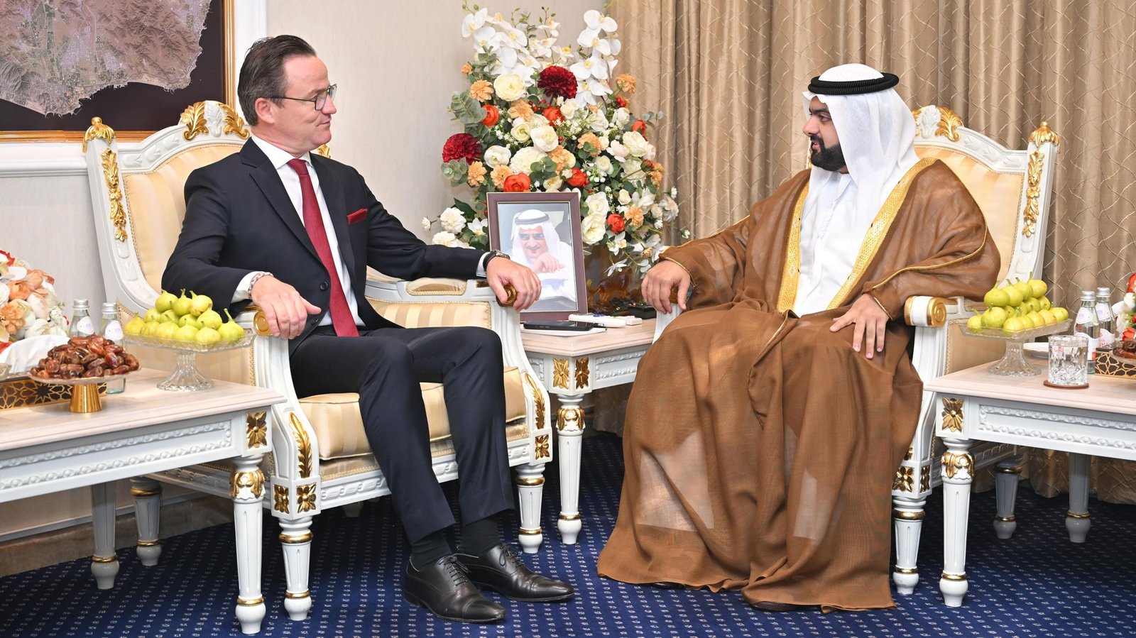 محمد الشرقي يستقبل سفيرَي بلجيكا وإيرلندا لدى الدولة