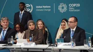 "‏COP29".. الضحاك تدعو إلى تعزيز التعاون لدعم العمل المناخي العالمي