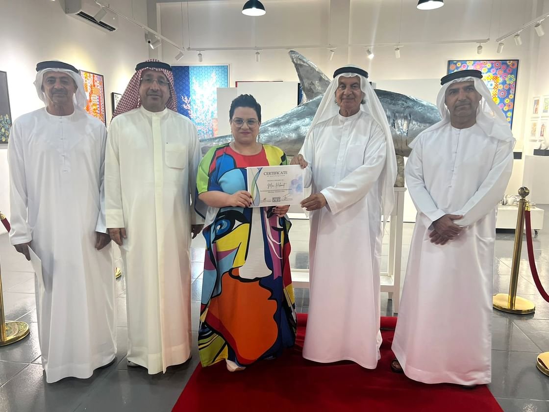 34 عملا لـ 9 فنانين بمعرض الفن الطبيعي برأس الخيمة