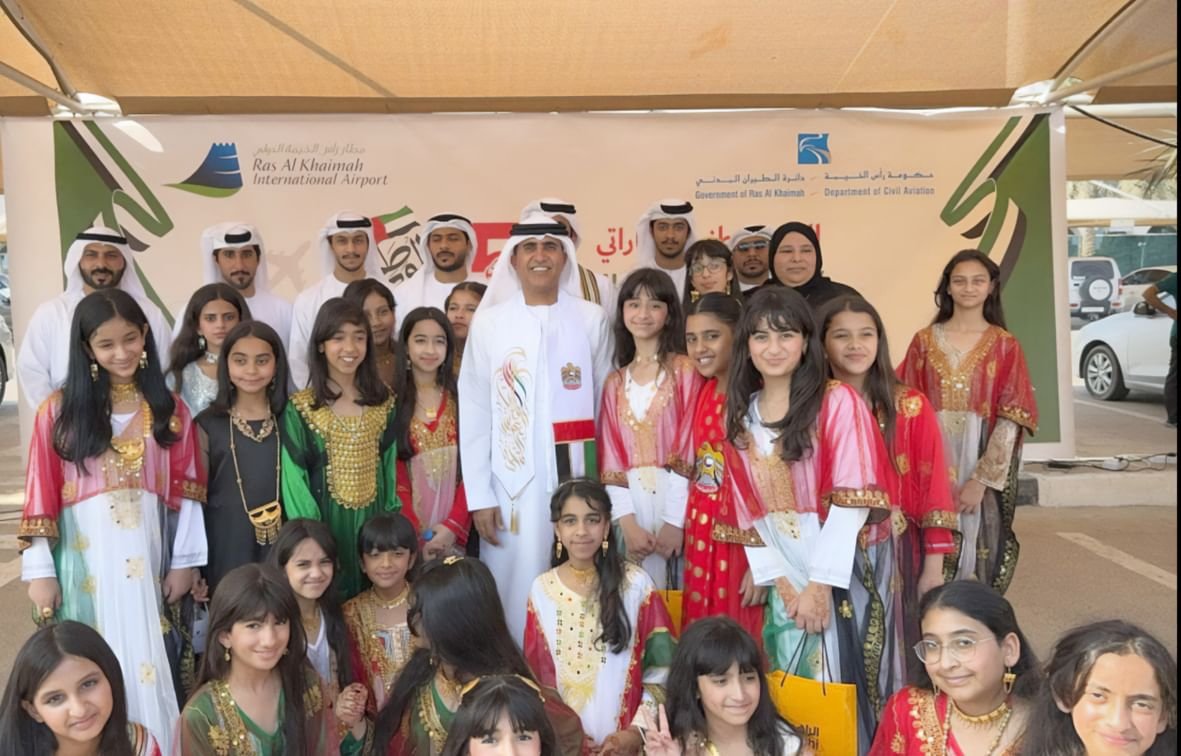 دائرة الطيران المدني برأس الخيمة تحتفل بعيد الاتحاد 53