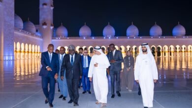 رئيس وزراء كوت ديفوار يزور جامع الشيخ زايد الكبير