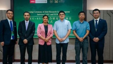 جامعتا الإمارات وصن يات-سين الصينية تعلنان الفائزين بالمنح المشتركة