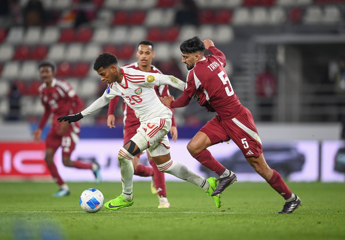 الأبيض يتعادل مع قطر في خليجي 26