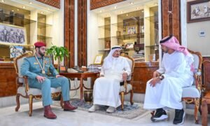 حاكم عجمان يستقبل الفائز بوسام رئيس مجلس الوزراء للشباب 2024
