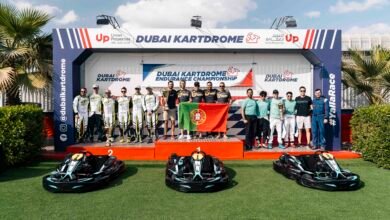 فريق ماتراكس ريسينج يتصدر سباق "دبي كارتدروم" 24 ساعة ويحرز لقب البطولة