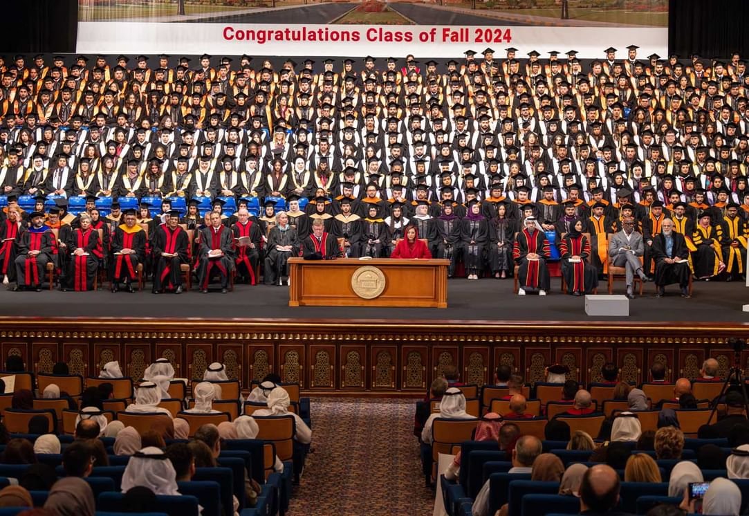 "أمريكية الشارقة" تحتفل بخريجي دفعة خريف 2024