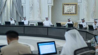 ولي عهد الشارقة يترأس اجتماع المجلس التنفيذي