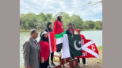 "الشارقة الرياضي للمرأة" يتألق في بطولة تايلند الدولية للتجديف