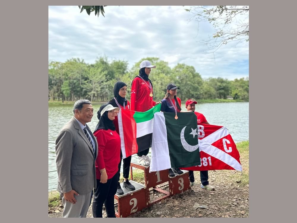 "الشارقة الرياضي للمرأة" يتألق في بطولة تايلند الدولية للتجديف