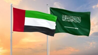 حكام الإمارات يهنئون خادم الحرمين وولي عهده بفوز المملكة باستضافة بطولة كأس العالم لكرة القدم 2034