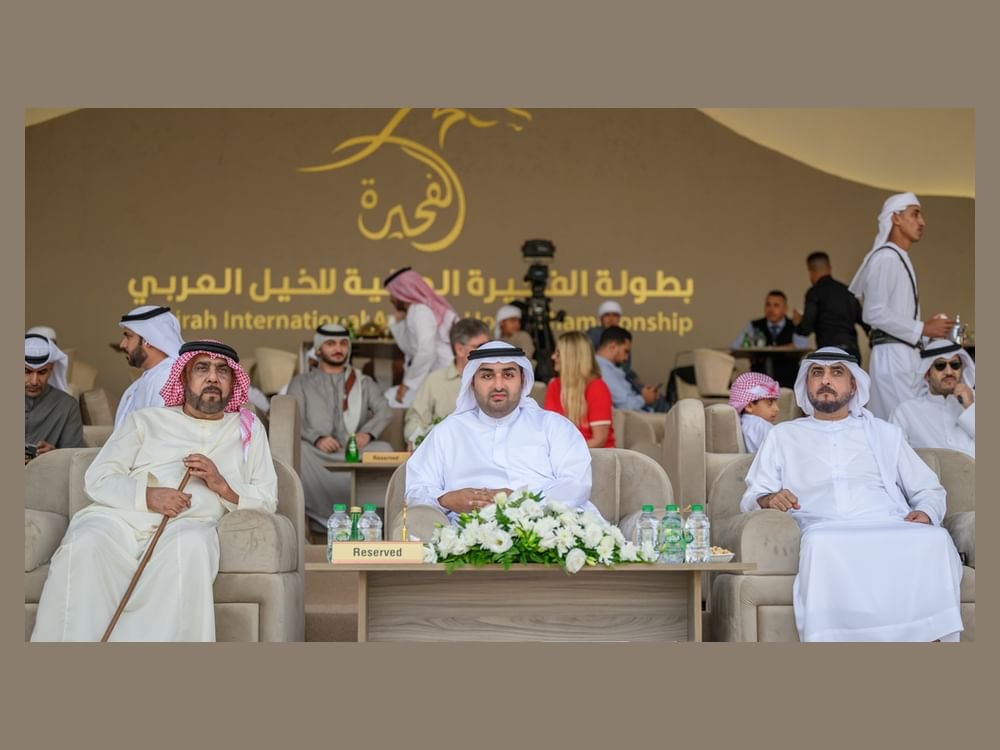 برعاية محمد الشرقي .. انطلاق بطولة الفجيرة الدولية للخيل العربي 2024 بمشاركة أكثر من 300 خيل 1 برعاية محمد الشرقي .. انطلاق بطولة الفجيرة الدولية للخيل العربي 2024 بمشاركة أكثر من 300 خيل