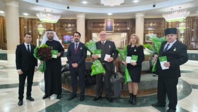 رئيس تركمانستان يمنح مدير الجامعة القاسمية وسام "مخدوم قلي فراغي"