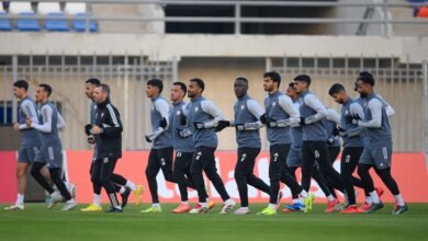 الأبيض يواجه منتخب قطر في خليجي 26