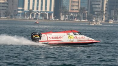 انطلاق "جائزة الشارقة الكبرى" للزوارق السريعة للفورمولا 1