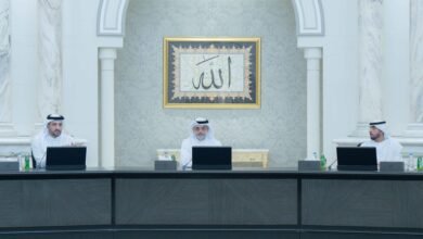 ولي عهد الشارقة يترأس اجتماع المجلس التنفيذي