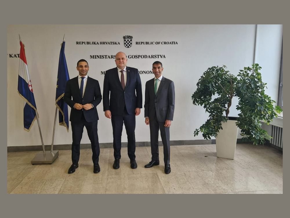 الإمارات وكرواتيا تبحثان فرص تعزيز العلاقات التجارية والاستثمارية