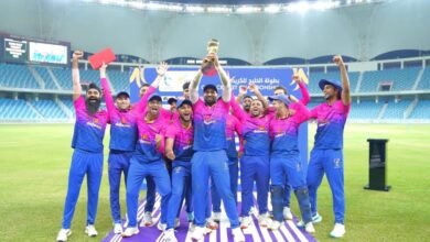 الإمارات بطلاً للنسخة الثانية من بطولة الخليج للكريكيت