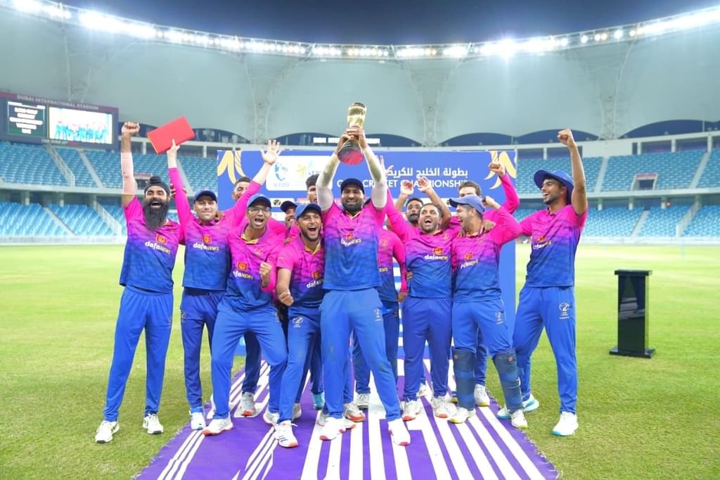 الإمارات بطلاً للنسخة الثانية من بطولة الخليج للكريكيت