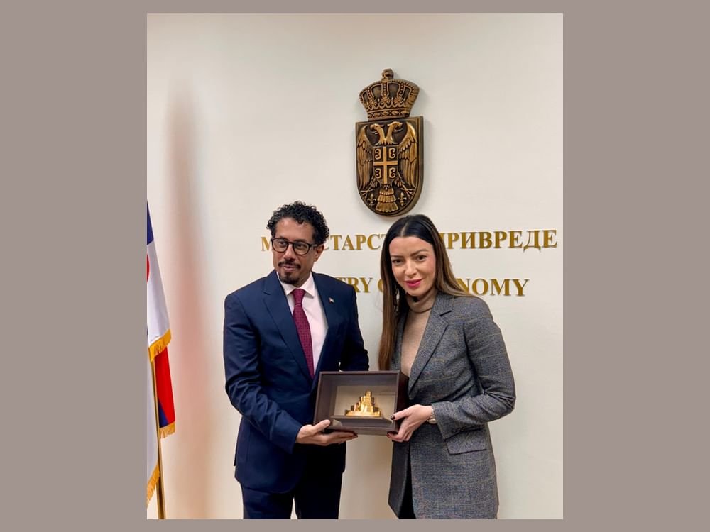 سفير الإمارات يلتقي وزيرة الاقتصاد في صربيا