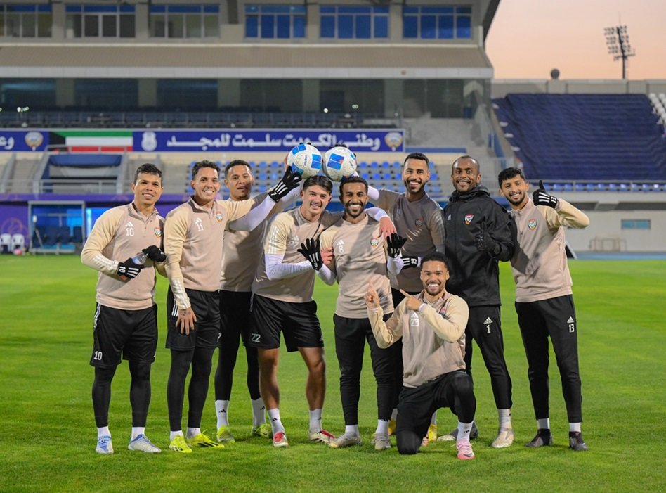الأبيض يلتقي منتخب الكويت في خليجي 26