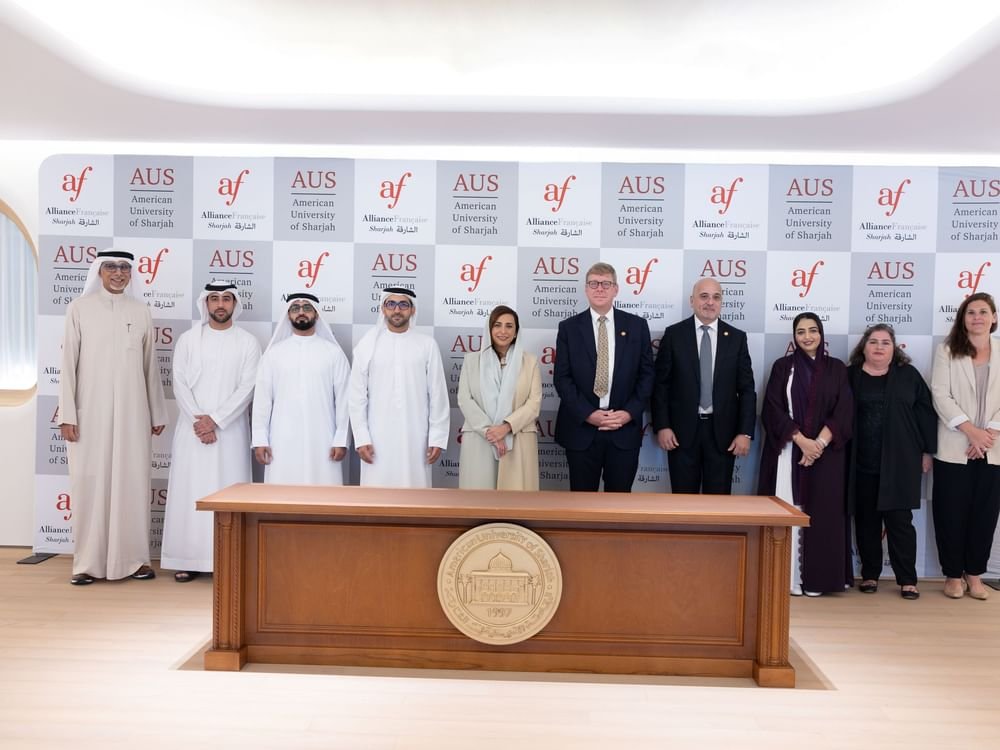 "أمريكية الشارقة" والرابطة الفرنسية يعززان تعاونهما المشترك 1 "أمريكية الشارقة" والرابطة الفرنسية يعززان تعاونهما المشترك