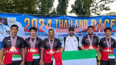 منتخب التجديف يحرز 12 ميدالية في بطولة تايلاند الدولية