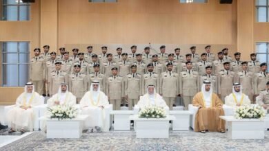 سلطان القاسمي يفتتح مبنى القيادة العامة لشرطة الشارقة