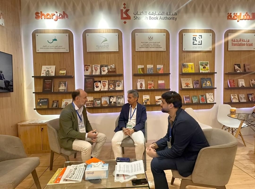 "الشارقة للكتاب" تلتقي قادة النشر في المكسيك وإسبانيا في "جوادالاهار الدولي للكتاب" 1 "الشارقة للكتاب" تلتقي قادة النشر في المكسيك وإسبانيا في "جوادالاهار الدولي للكتاب"