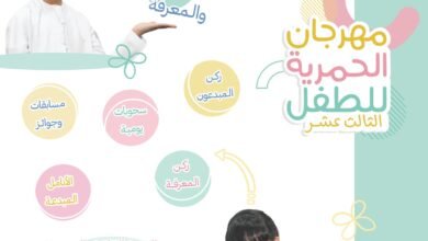 مهرجان الحمرية للطفل ينطلق بنسخته الـ13